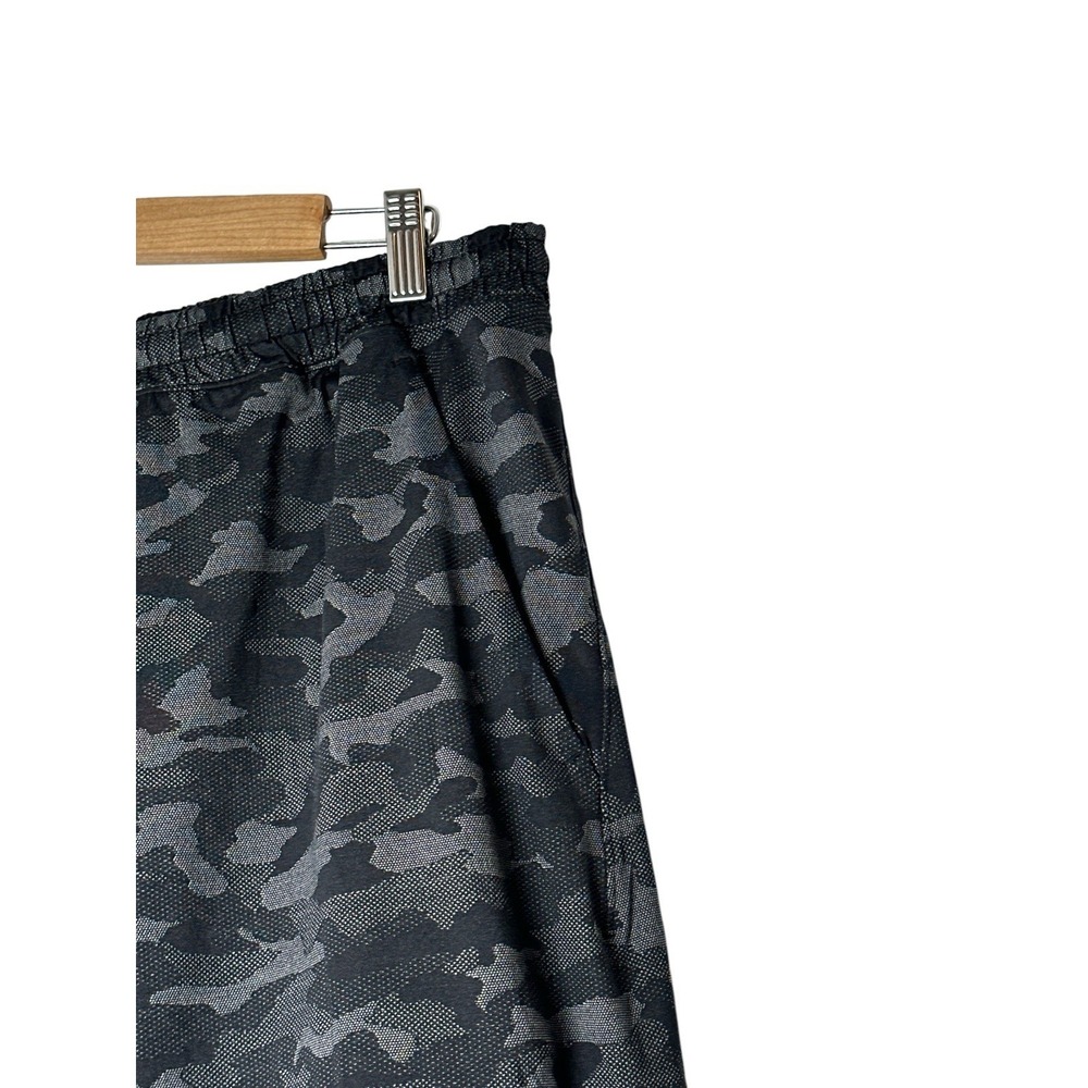 Lululemon Shorts 2XL Men's Pace Breaker Lined Camo Black Pockets Stretch - Picture 5 of 9